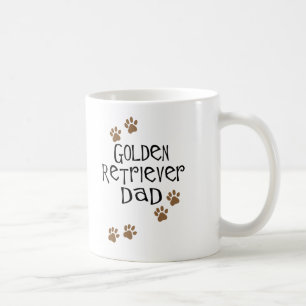 Guld- Retrieverpappa Kaffemugg