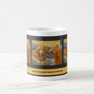 Guld- RetrieversFrolicmugg Kaffemugg