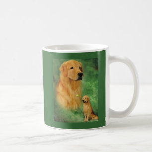 Guld- RetrieverSpencermugg Kaffemugg