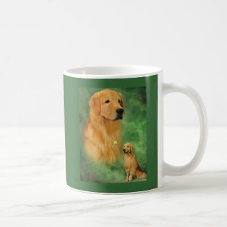 Guld- RetrieverSpencermugg Kaffemugg