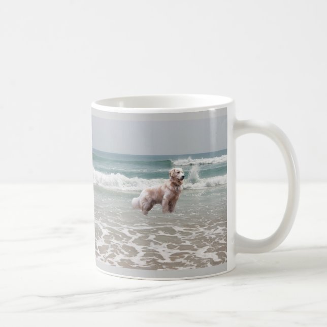 Guld- Retrievertroendemugg Kaffemugg (Höger)