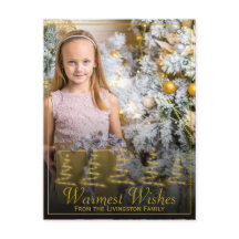 Guld Ribbon Stylized Julgranar Photo Helgdag