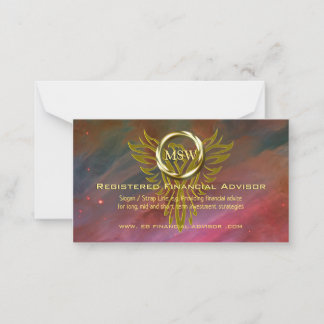 Guld Ring Phoenix, Space Nebula, ekonomirådgivare Rådkort