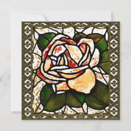 Guld Ro Art Deco Gilded Card Julkort