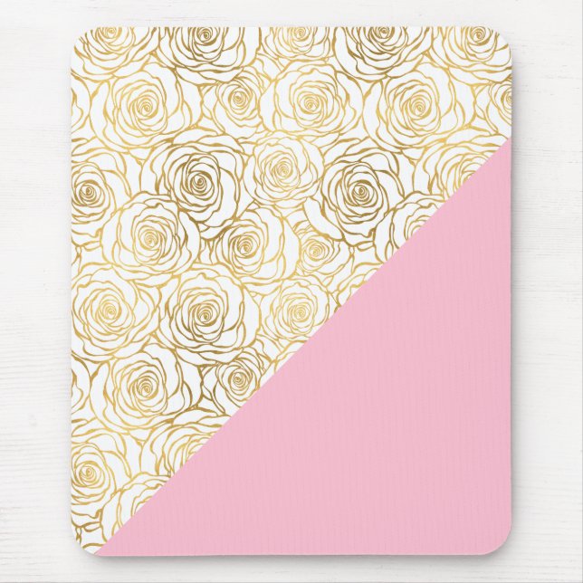 Guld Ro med Rosa Musmatta (Framsidan)