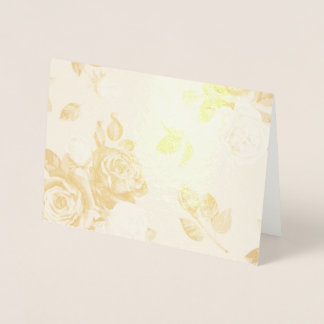 Guld-Ro-oljekort, standard (5"x7") Folierat Kort