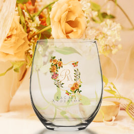 Guld Ro Ribbon Chic Monogram