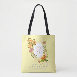 Guld Ro Ribbon Chic Monogram Gult Tygkasse