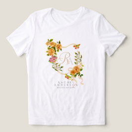 Guld Ro Ribbon Chic Monogram T Shirt