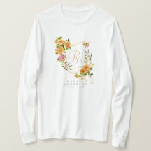 Guld Ro Ribbon Chic Monogram White