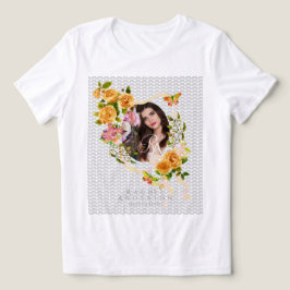 Guld Ro Ribbon Chic Photo T Shirt