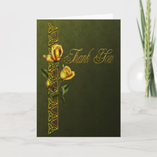 Guld- ro som gifta sig följetack tack kort