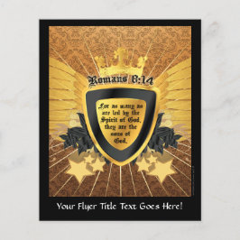Guld Romans 8:14, Guds soner Flygblad