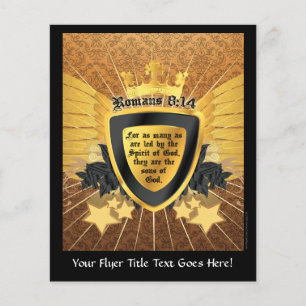 Guld Romans 8:14, Guds soner Flygblad