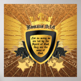 Guld Romans 8:14, Guds soner Poster