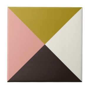 Guld Rosa Chocolate Ivory Kakelplatta