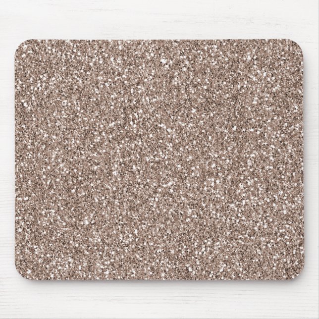 Guld  Rosa Glitter Glitz Musmatta (Framsidan)