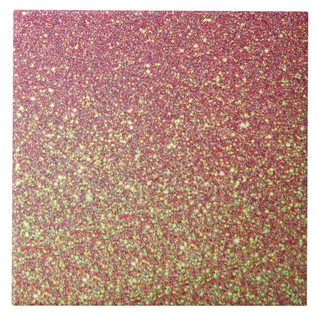 Guld Rosa Glitter Struktur Kakelplatta (Framsidan)