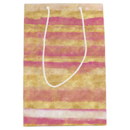 Guld Rosa Glitz Rand