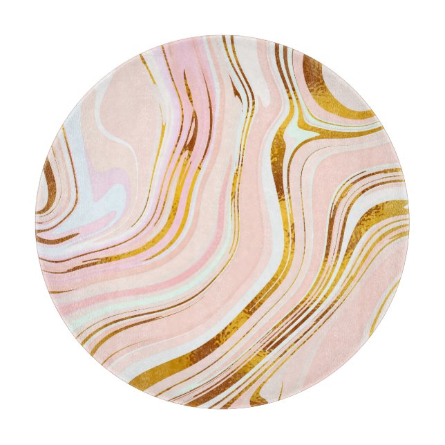 Guld Rosa Marble: Luxurious Design. (Framsidan)