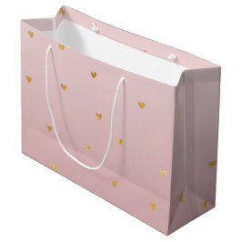 Guld Rosa Ombre Hearts