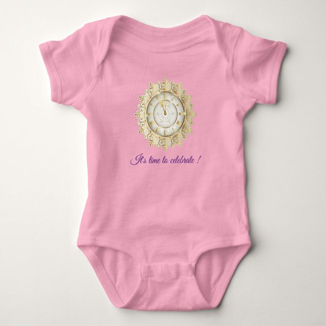 Guld Rosa T Shirt (Framsida)