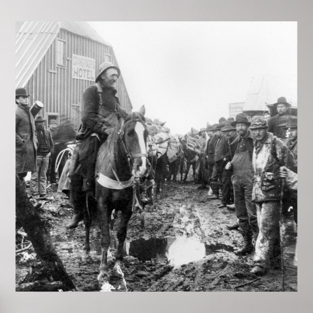 Guld Rush i Alaska, 1890-talet Poster (Framsidan)