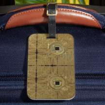 Guld Rush Luggage Tag