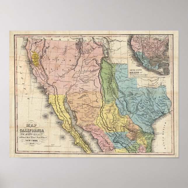 Guld Rush till Kalifornien Poster (Framsidan)