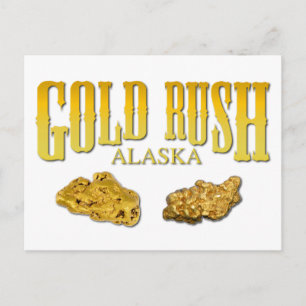 Guld Rush Vykort