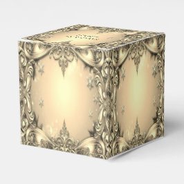 Guld-ruta för dekorativ Helgdag Presentaskar