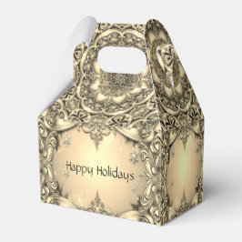 Guld-ruta för dekorativ Helgdag Presentaskar