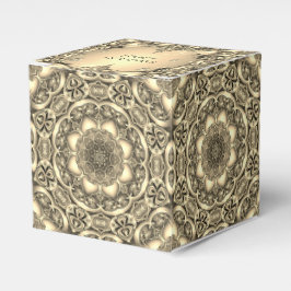 Guld-ruta för dekorativ Helgdag Presentaskar