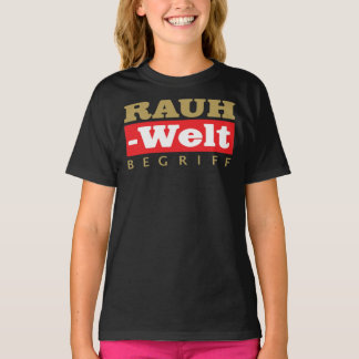 Guld RWB Rauh Welt Begriff Logotyp T- shirt Classi T Shirt