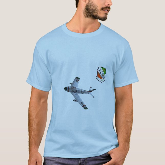 Guld- sabelT-tröja för krona F-86 Tee Shirt (Framsida)