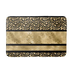 Guld Safari Bath Mat Badrumsmatta