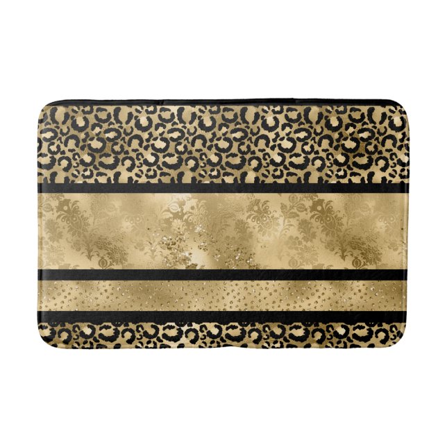 Guld Safari Bath Mat Badrumsmatta (Framsidan)