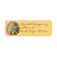 Guld Sand Dollar Labels