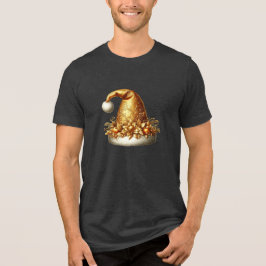 Guld Santa Hat Manar, Shirt T Shirt