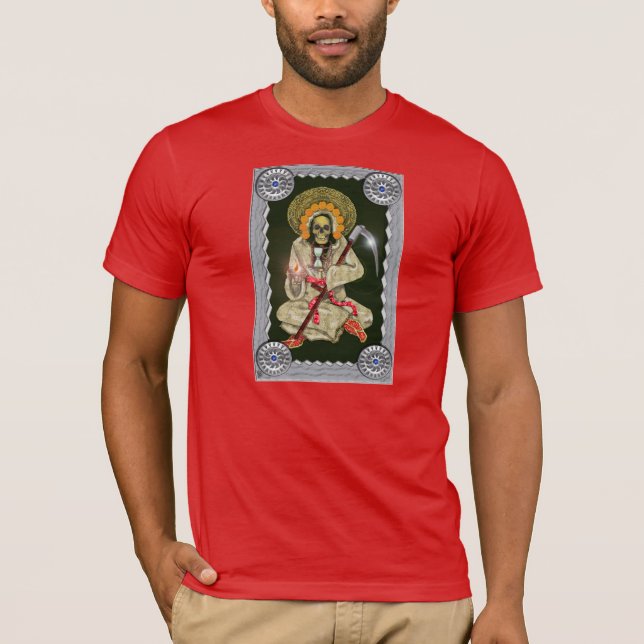 (guld-) santa muerte, tröja (Framsida)