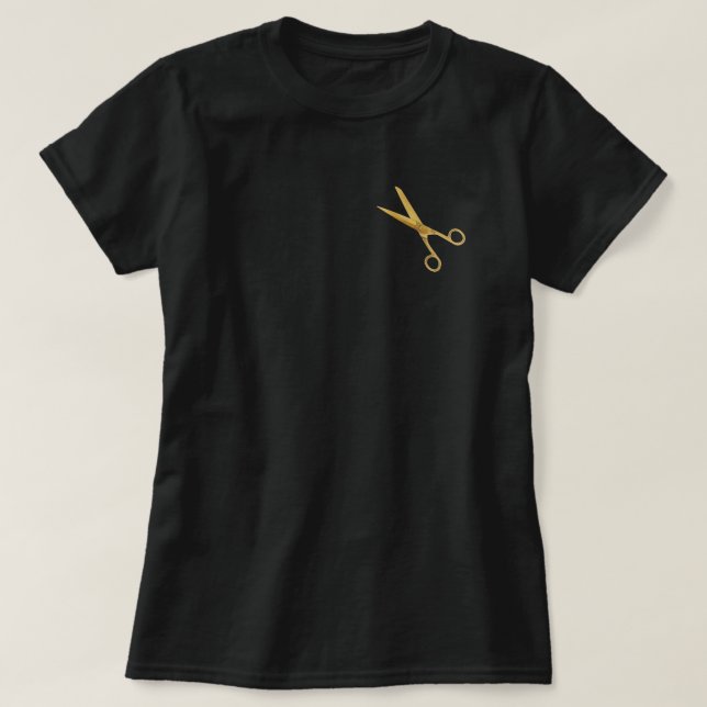 Guld-sax T Shirt (Design framsida)