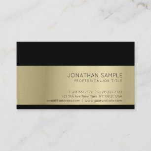Guld Se Elegant Modern Professionell Luxury Visitkort