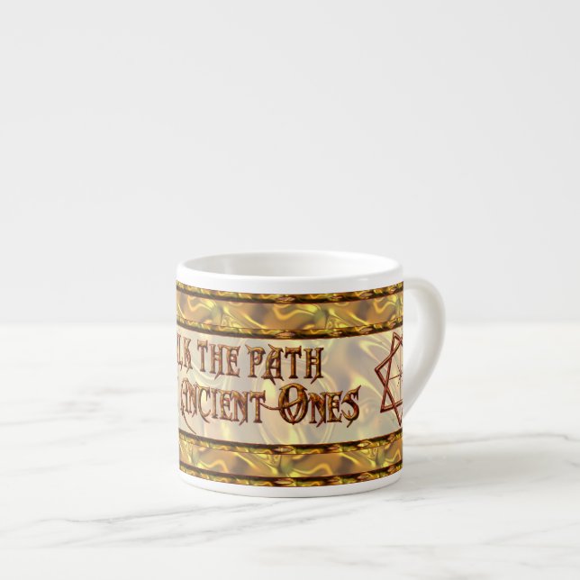 Guld- Septagram Espressomugg (Framsida höger)