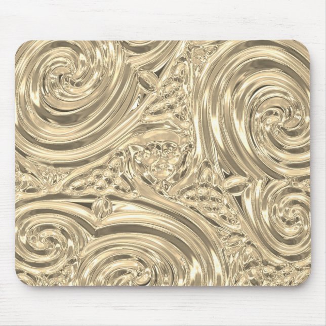 Guld ser elegant segrare art nouveau musmatta (Framsidan)