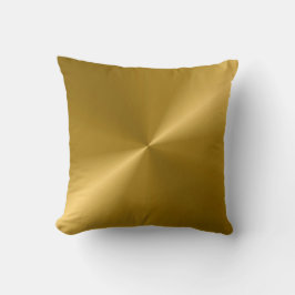 Guld ser modern utskrift kudde