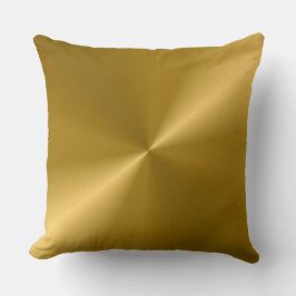 Guld ser modern utskrift kudde