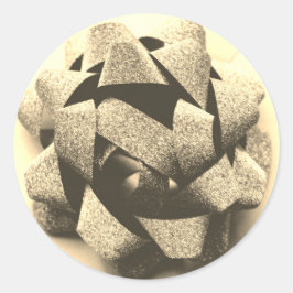 Guld ser ut som det ser ut i party runt klistermärke