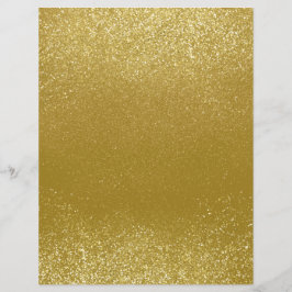 Guld Shimmer Glitter-dammskrapbok Papper