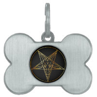 Guld- sigil av Baphomet
