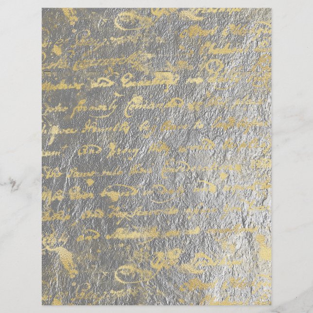 Guld Silver 2, tidigare handskriftsskrapbok (Framsida)